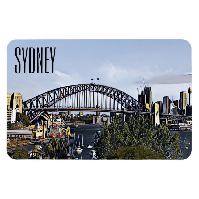 Sydney-Liebe Magnet (Horizontal)