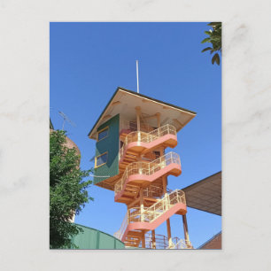 Sydney Mid Century Modern Turm Postkarte