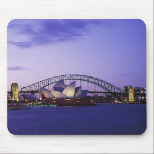 Sydney Opera House and Harbour, New South 2 Mousepad