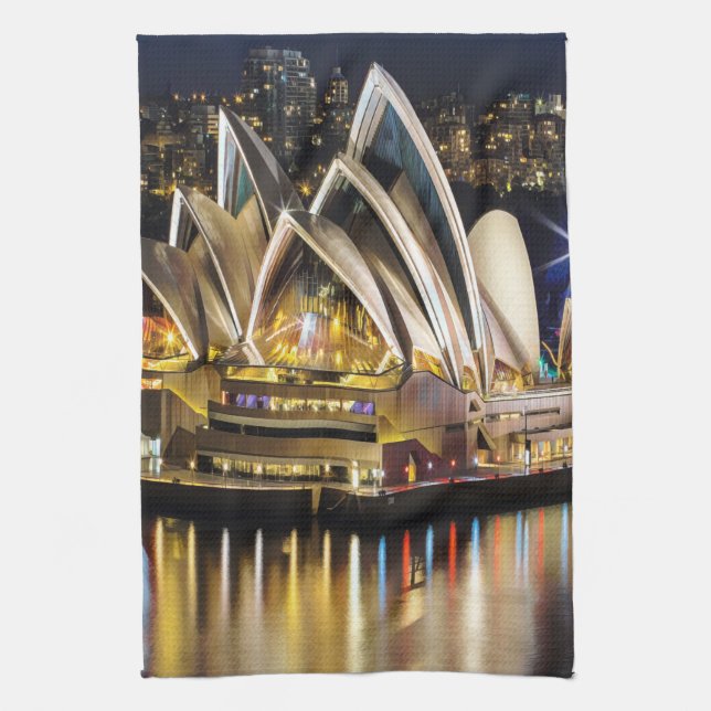 Sydney - OPERA HOUSE - Ansicht Geschirrtuch (Vertikal)