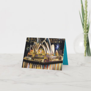 Sydney - OPERA HOUSE - Ansicht Karte