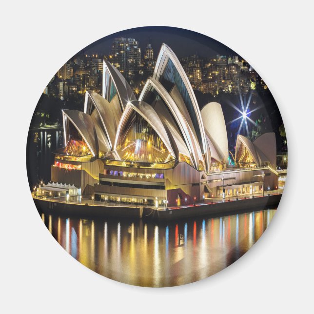 Sydney - OPERA HOUSE - Ansicht Magnet (Vorne)