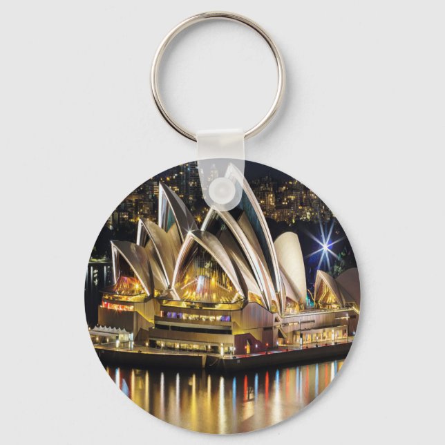 Sydney - OPERA HOUSE - Ansicht Schlüsselanhänger (Vorderseite)