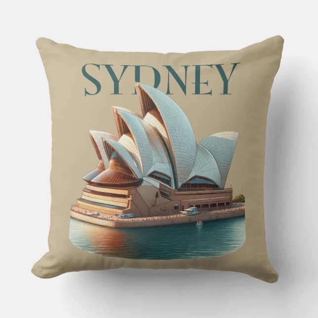 Sydney Opera House Australia Kissen (Vorderseite)