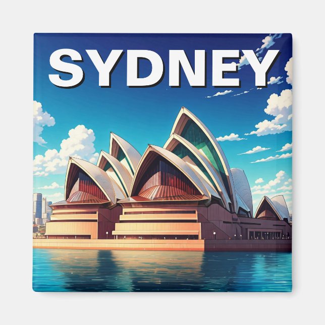 Sydney Opera House Australia Magnet (Vorne)