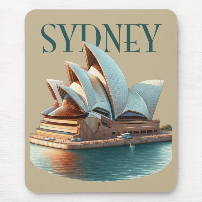Sydney Opera House Australia Mousepad (Vorne)