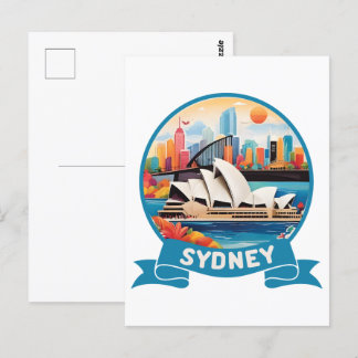 Sydney Opera House Australia Postkarte