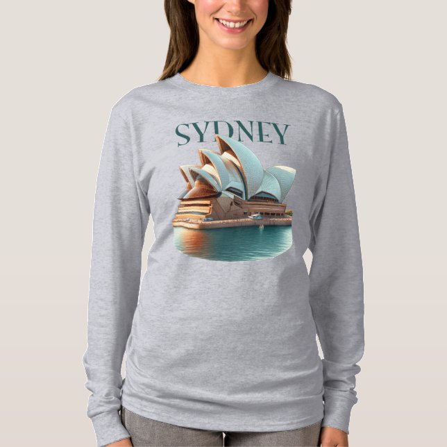 Sydney Opera House Australia T-Shirt (Vorderseite)