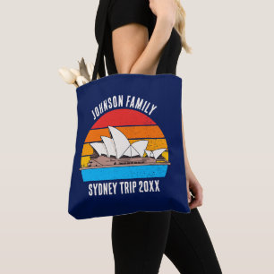 Sydney Opera House Australia Vacation Blue Tasche