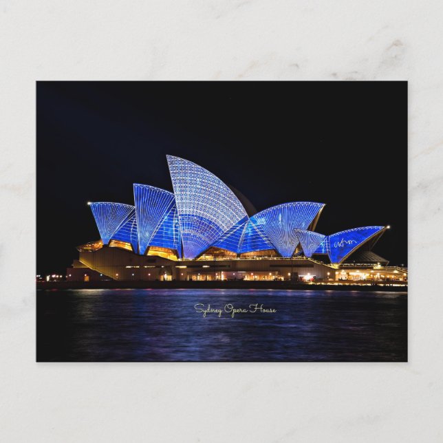 Sydney Opera House, Australien Postkarte (Vorderseite)