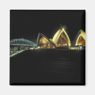 Sydney Opera House bei Nacht, New South Wales, 2 Magnet