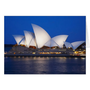 Sydney Opera House bei Nacht, Sydney, New South