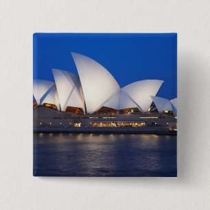 Sydney Opera House bei Nacht, Sydney, New South Button