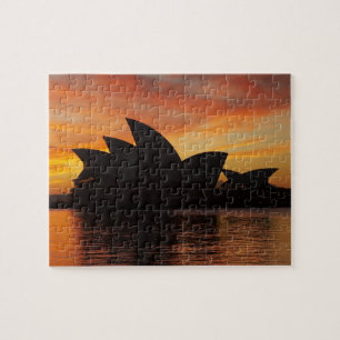 Sydney Opera House bei Sonnenaufgang, Sydney, New