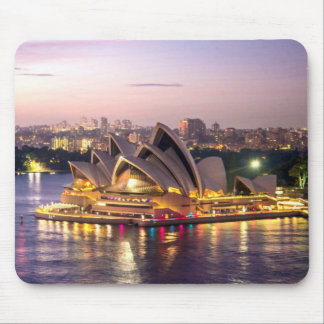 Sydney Opera House im Abend Mousepad