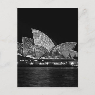 Sydney Opera House in Night Australia Postkarte