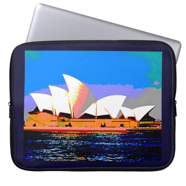Sydney Opera House Laptopschutzhülle (Vorderseite)