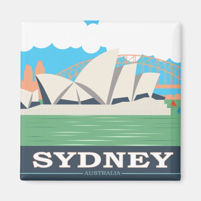 Sydney Opera House Magnet (Vorne)