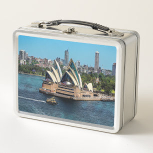 Sydney - OPERA HOUSE - Panorama Metall Brotdose