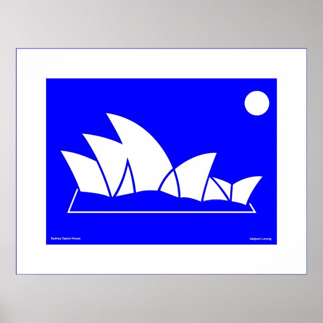 Sydney Opera House Poster (Vorne)