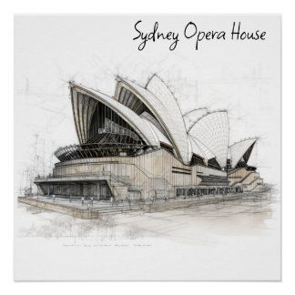 Sydney Opera House Poster