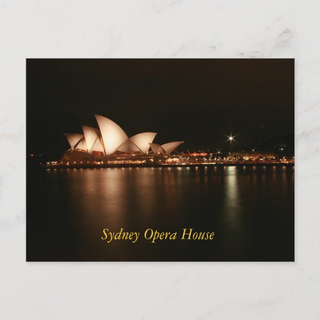 Sydney Opera House Postkarte (Vorderseite)