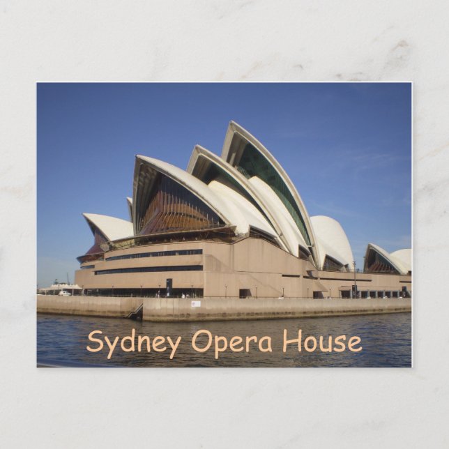 Sydney Opera House Postkarte (Vorderseite)