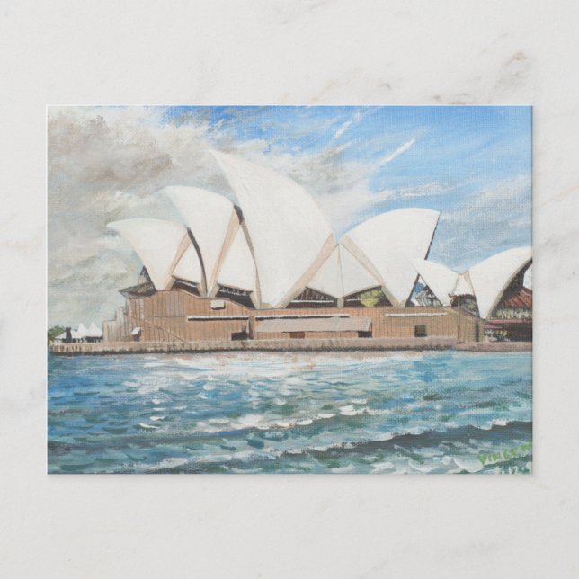 Sydney Opera House Postkarte (Vorderseite)