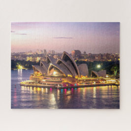 Sydney-Opern-Haus im Abend