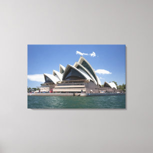 Sydney Opernhaus außen, Sydney, New South Leinwanddruck