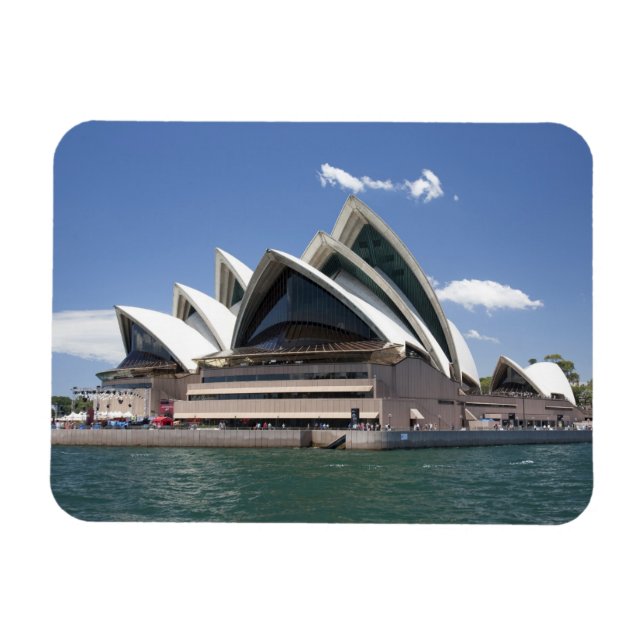 Sydney Opernhaus außen, Sydney, New South Magnet (Horizontal)