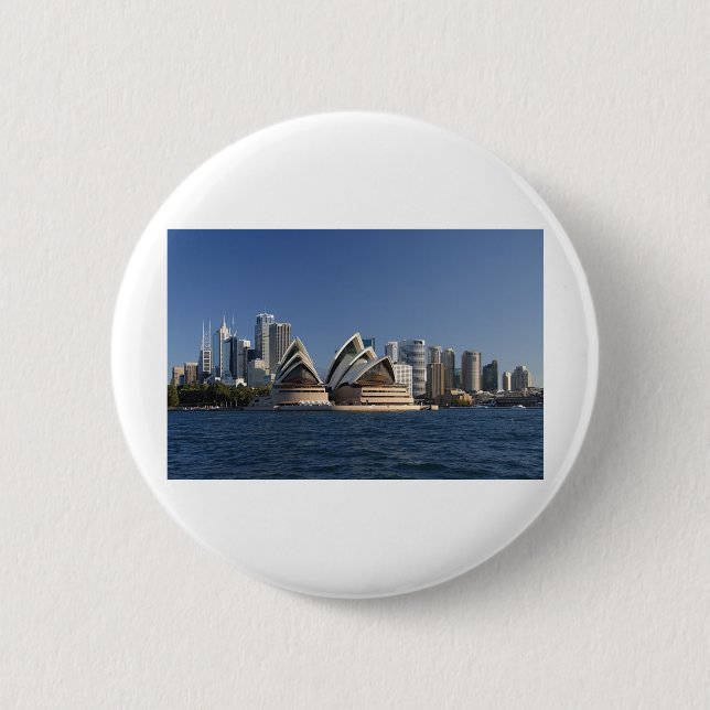 Sydney-Opernhaus Button (Vorderseite)