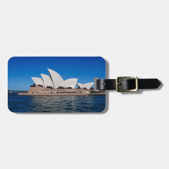 Sydney-Opernhaus Gepäckanhänger (Vorderseite horizontal)
