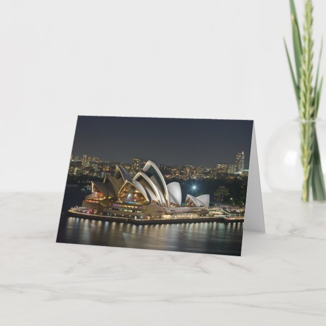 Sydney-Opernhaus-Gruß-Karte Karte (Vorderseite)