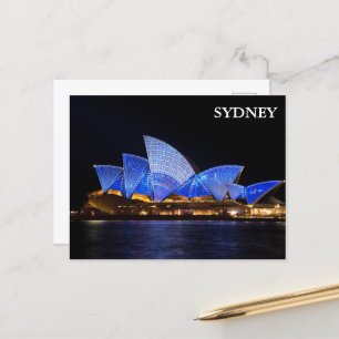 Sydney Opernhaus, Hafen Australien Postkarte