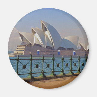Sydney Opernhaus mit Zaun Magnet