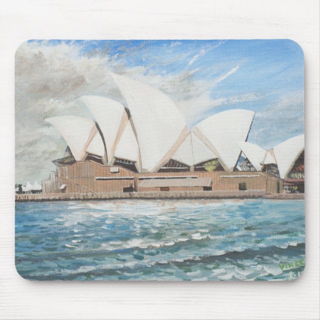 Sydney-Opernhaus Mousepad (Vorne)