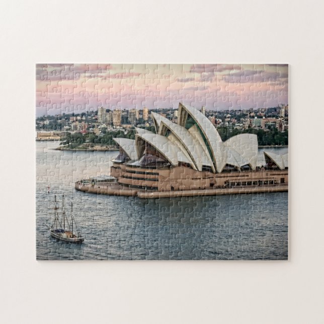 Sydney-Opernhaus-Puzzlespiel (Horizontal)