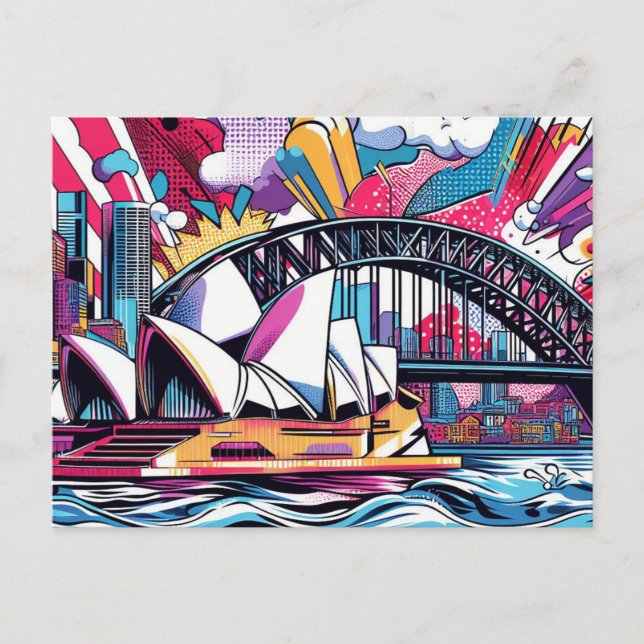 Sydney Pops Postkarte (Vorderseite)