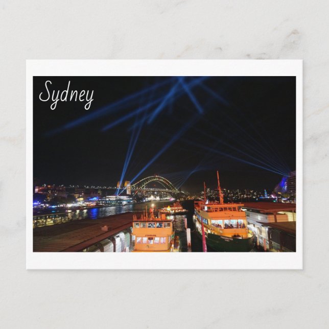 Sydney Postkarte (Vorderseite)