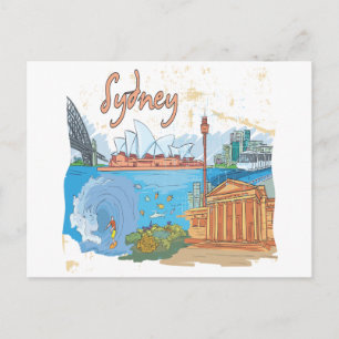 Sydney Postkarte