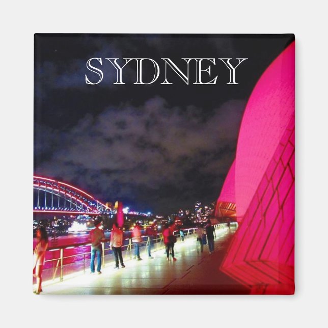 Sydney Red Magnet (Vorne)