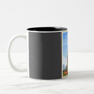 Sydney Reise Zweifarbige Tasse