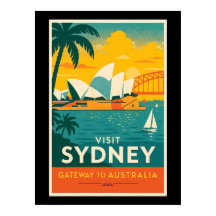 Sydney - Retro Sunset Travel