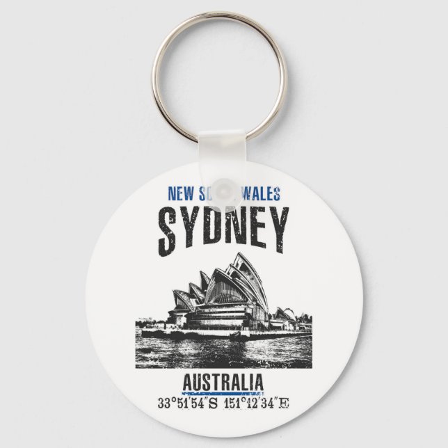 Sydney Schlüsselanhänger (Vorderseite)