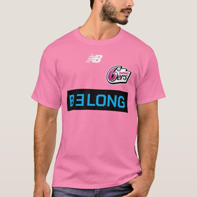 Sydney Sixers BBL Fan Jersey T-Shirt (Vorderseite)