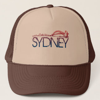 Sydney-Skyline-Entwurf Truckerkappe