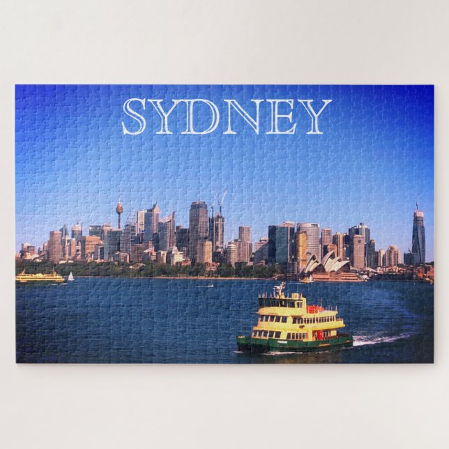 Sydney Skyline Fähre (Horizontal)