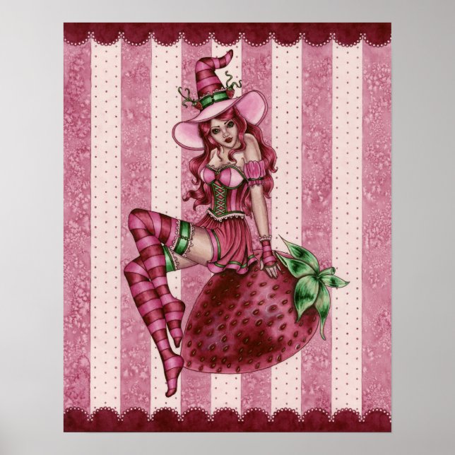 Sydney - Sorcière aux fraises - Poster (Devant)