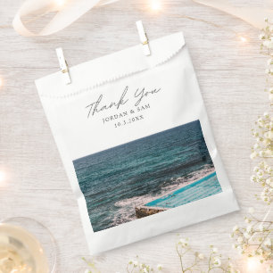 Sydney Wedding Bondi Beach Foto Geschenktütchen